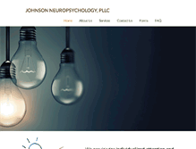 Tablet Screenshot of johnsonneuro.com